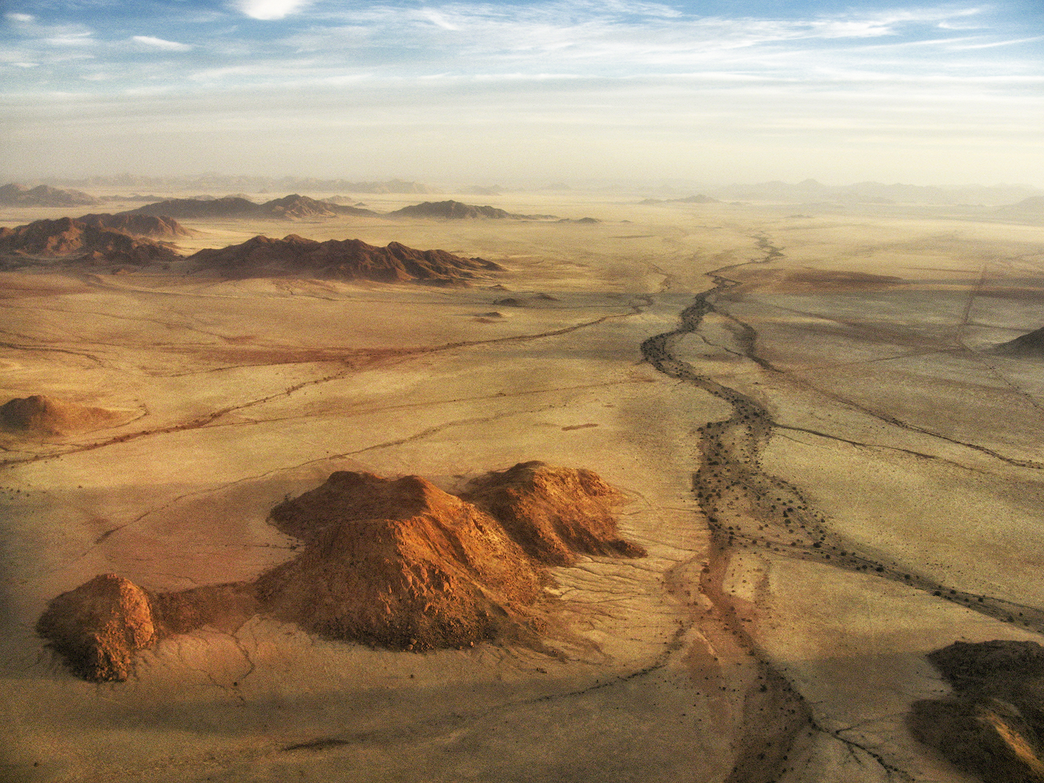 Намибия с высоты птичьего полёта