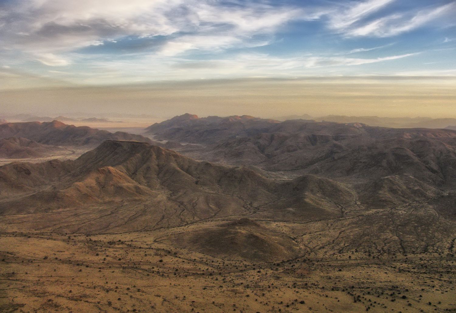 Намибия с высоты птичьего полёта