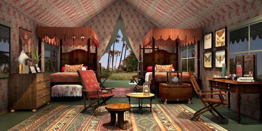 Natural Selection Jack's Camp, Ботсвана