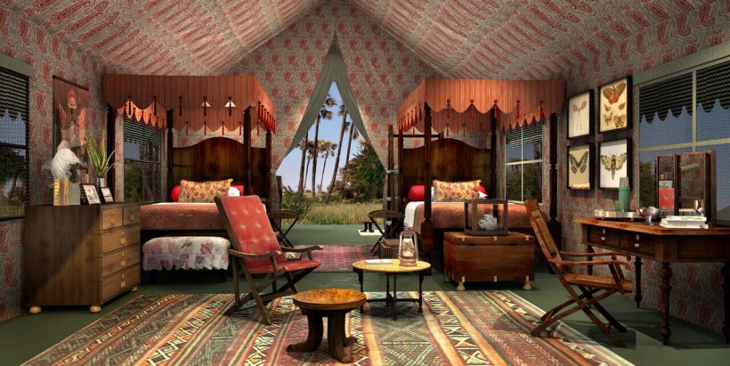 Natural Selection Jack's Camp, Ботсвана