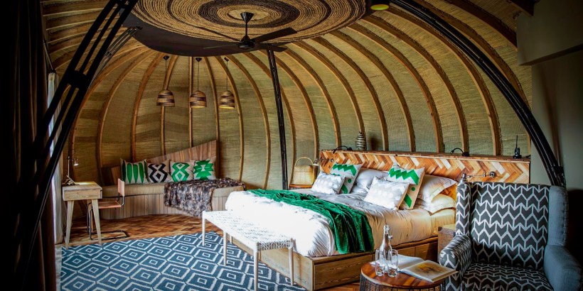 Wilderness Safaris Bisate Lodge. Rwanda, Volcanos National Park