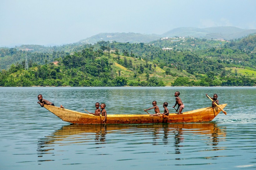 Озеро Киву, Руанда