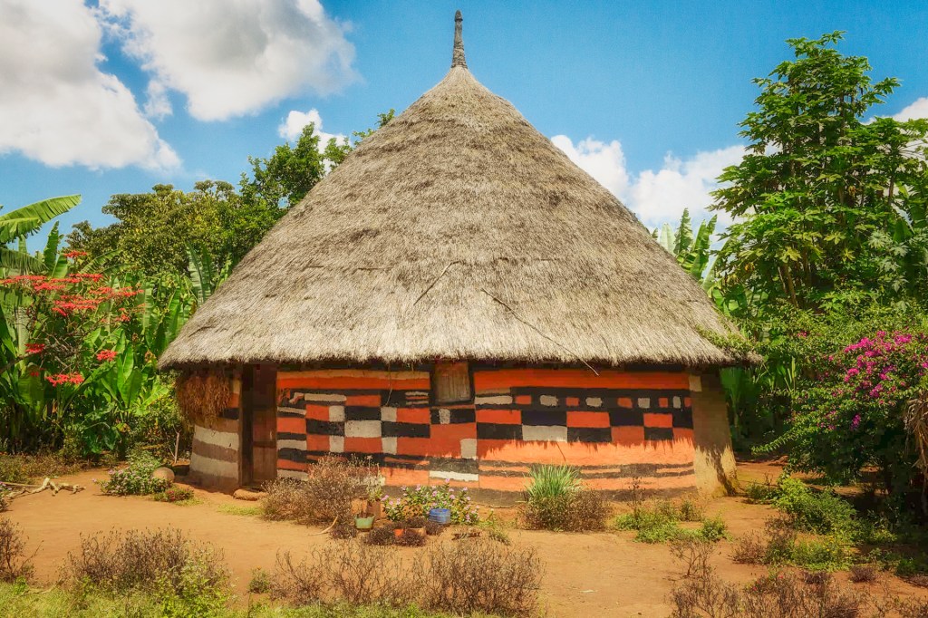 Деревня народности гураге, Эфиопия
