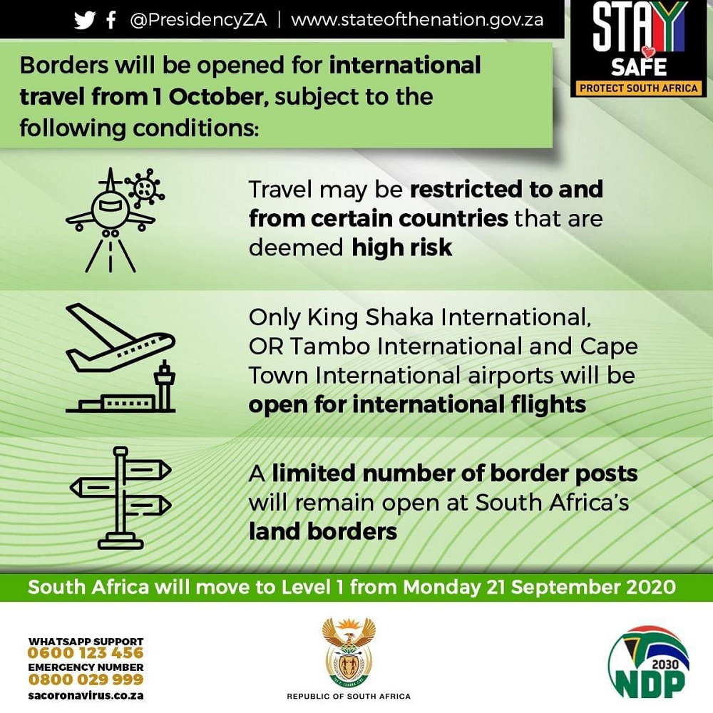 Условия въезда в ЮАР