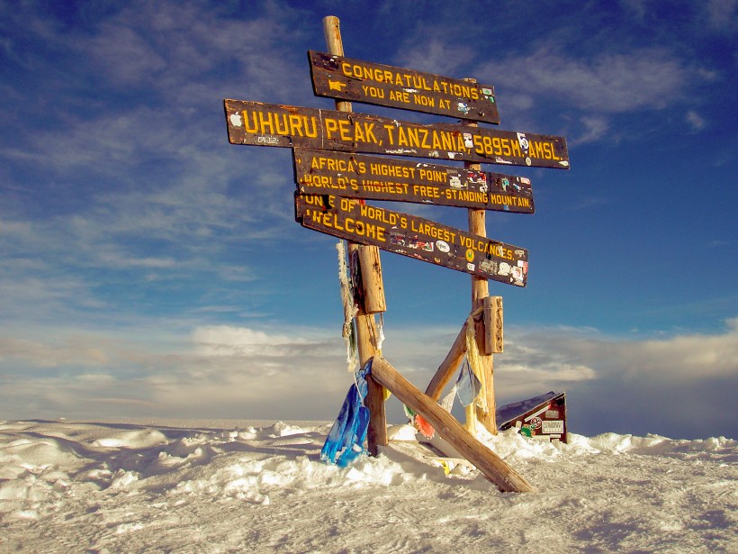 Пик Ухуру, Килиманджаро