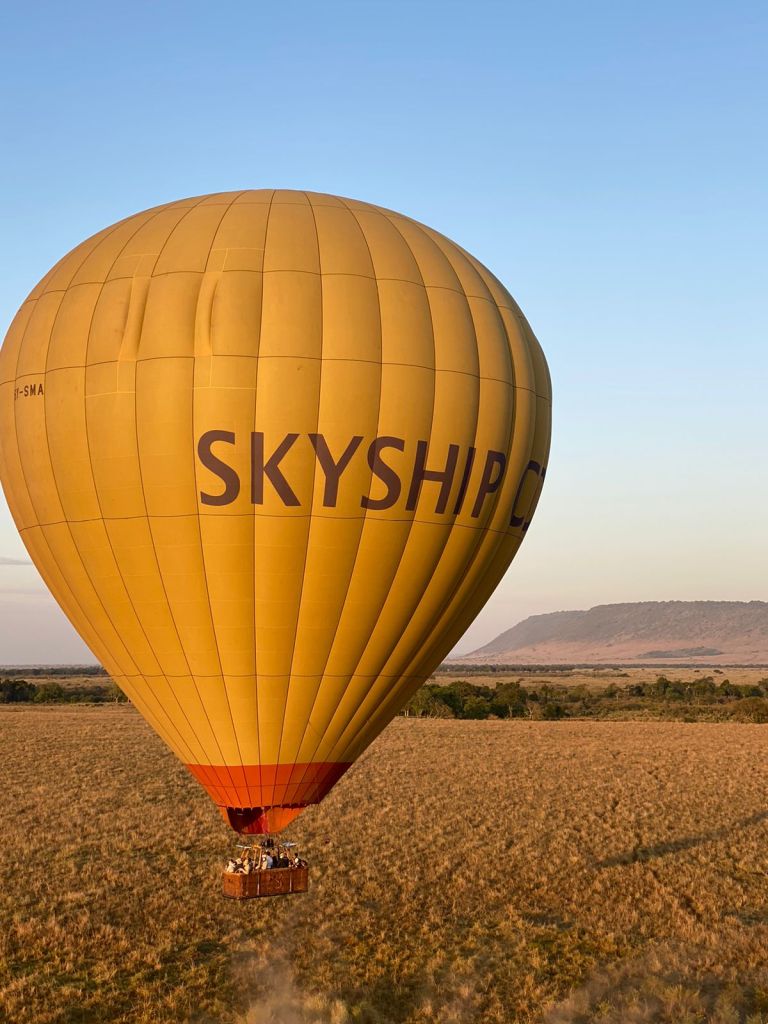 Полёт на воздушном шаре, Масаи Мара